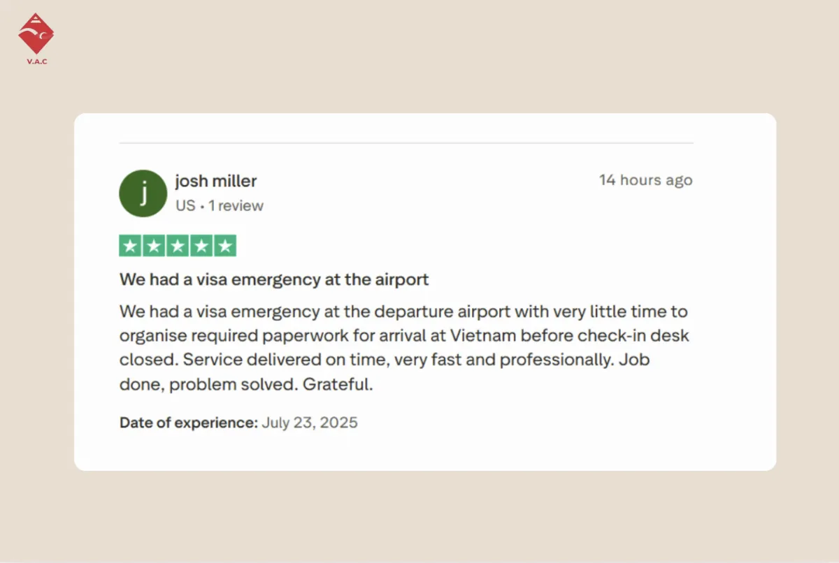 Another 5-Star: Why Travelers Love Our Vietnam Visa Service