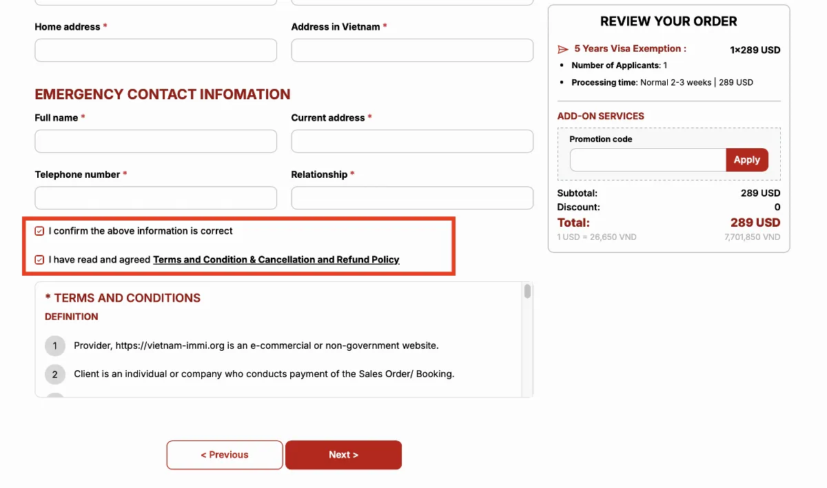 Vietnam 5-Year Visa Exemption for US Citizens: Form, Fee & Eligibily (2025)