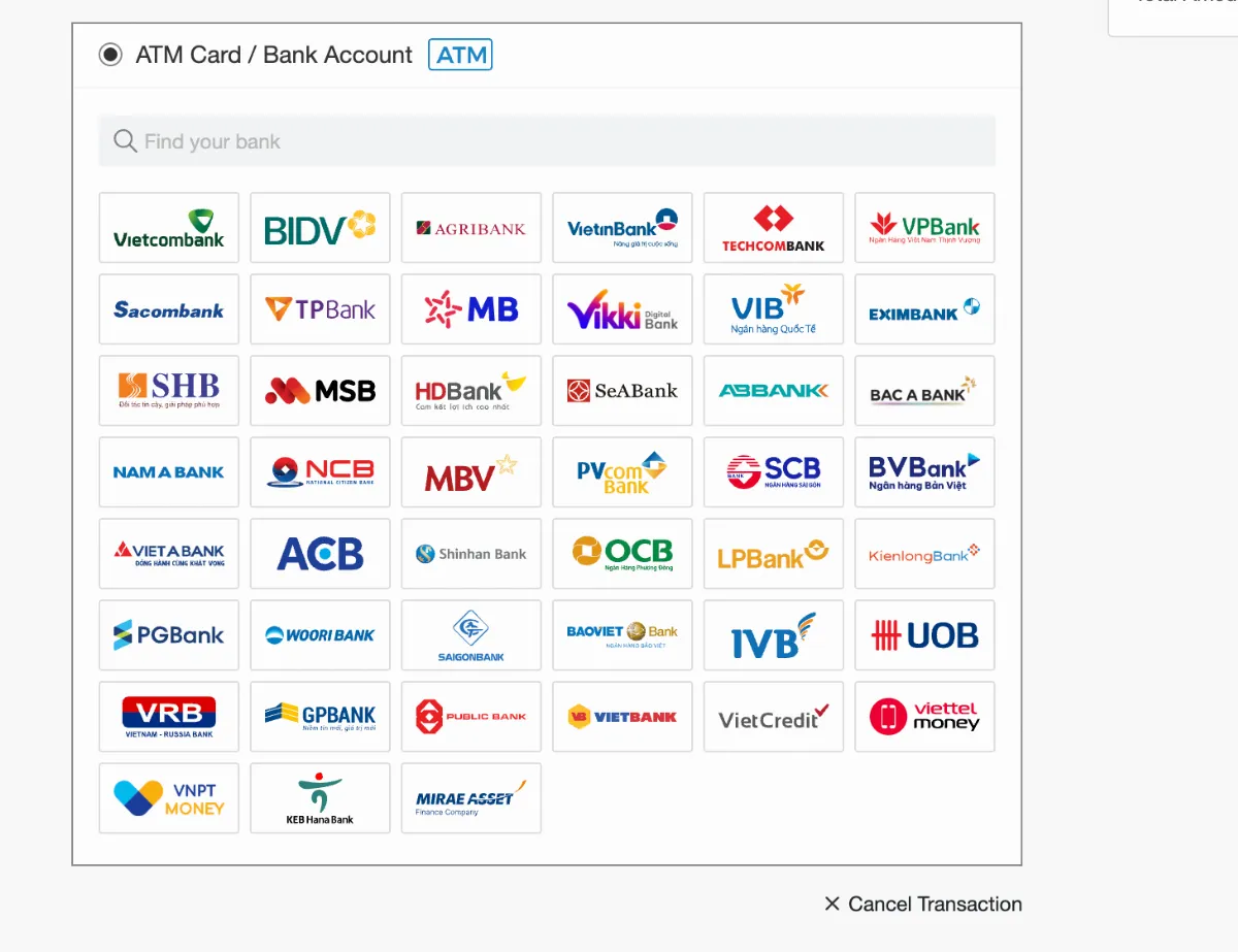 Updated Payment Methods Now Available at Vietnam-immi.org