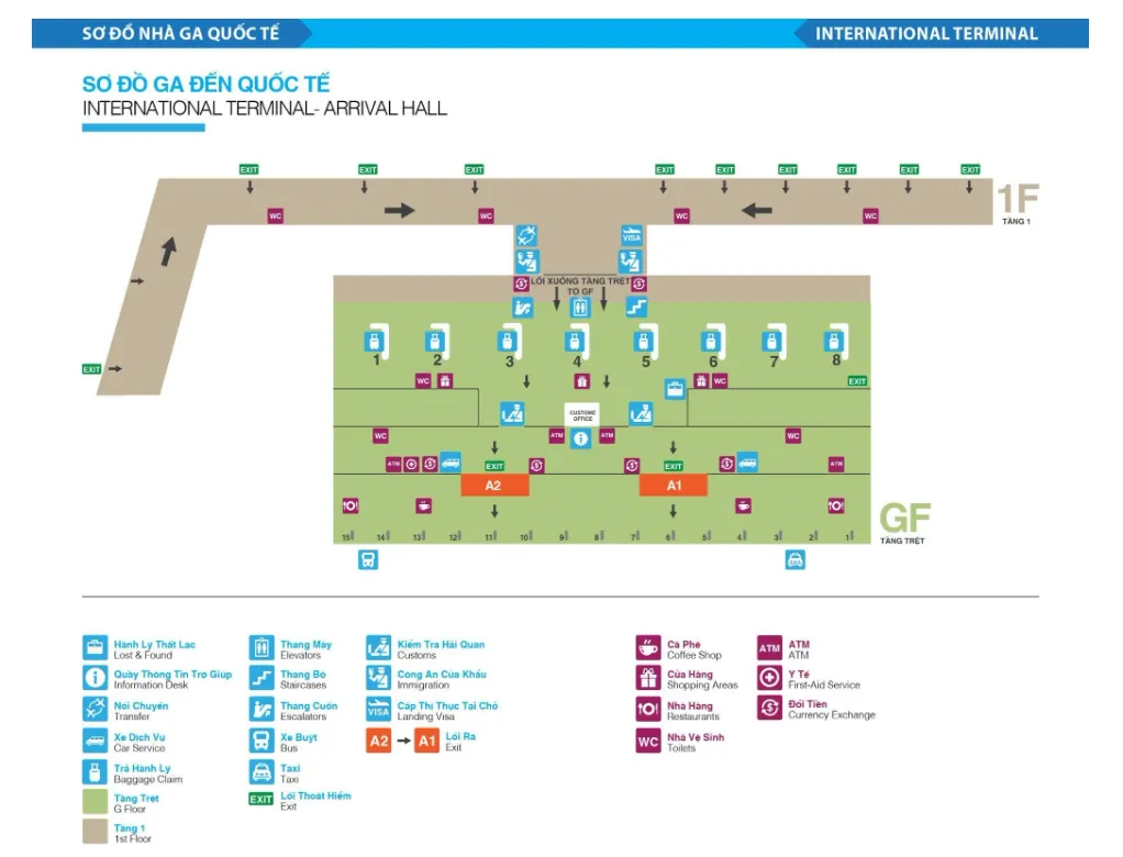 Where to Find the Immigration Counter at Tan Son Nhat International Airport?