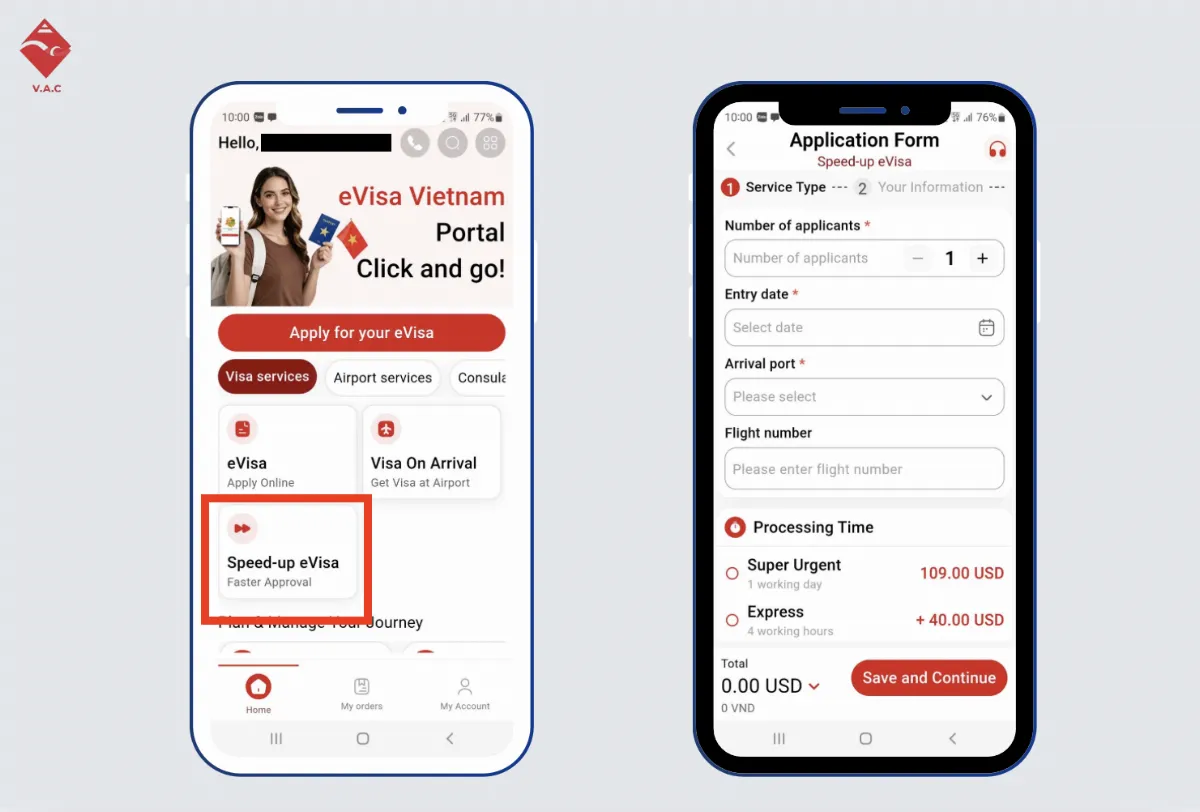 More Option: Expedite Processing for Your Existing Vietnam E-Visa Application