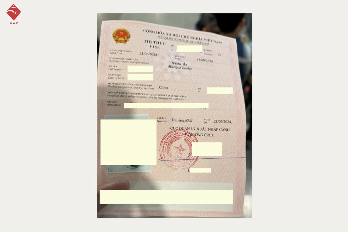 [Chinese Below] Chinese Travelers: Loose Leaf Vietnam Visa and Fast Track Service for Hassle-Free Entry