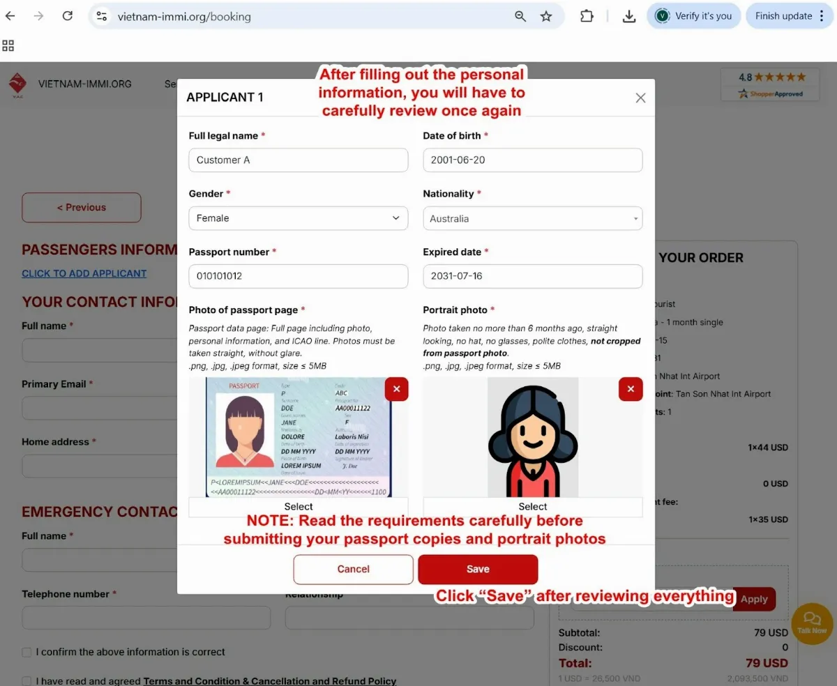 [Chinese Below] How to Apply for a Vietnam eVisa from Hong Kong: Requirements, Express Processing & Fees