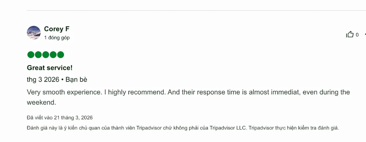 Customer Testimonial: A Smooth Vietnam Visa Application Experience (Updated March 21, 2026)
