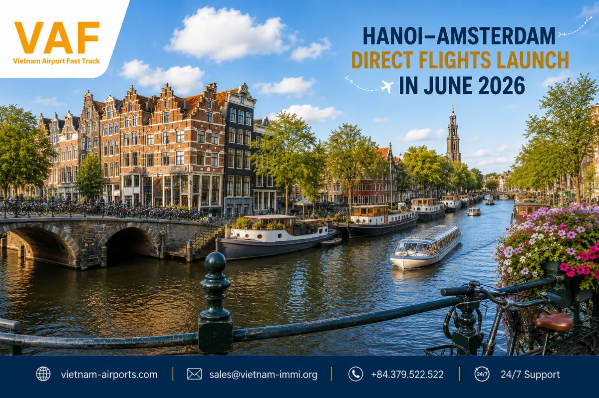 Vietnam Airlines Launches Direct Hanoi–Amsterdam Flights in June 2026