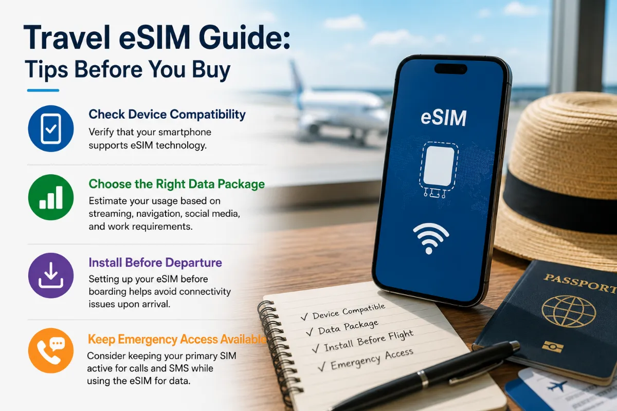 eSIM or Airport Wi-Fi? The Safer Internet Option for Travelers Explained