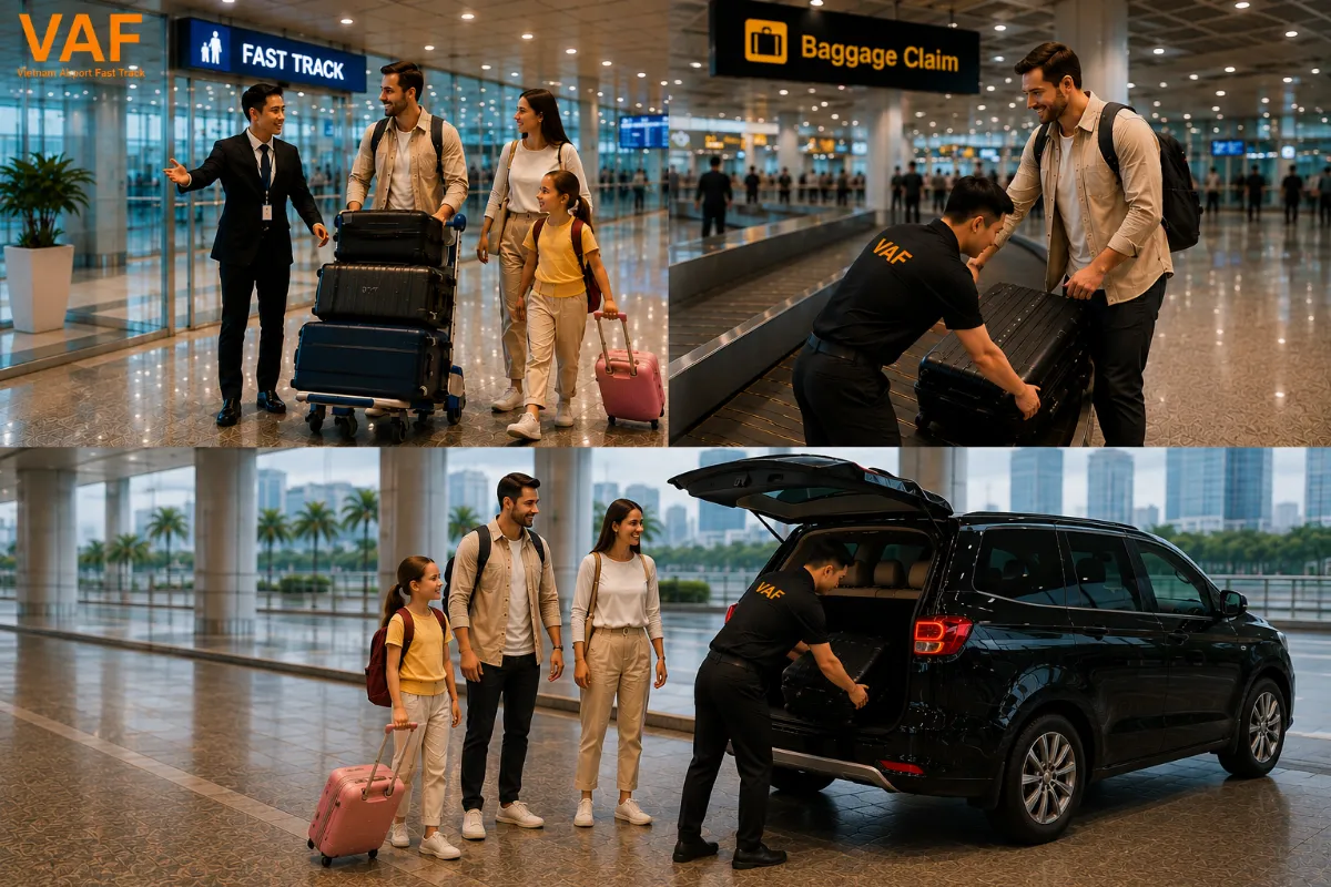 Traveling with Lots of Luggage? Make Your Vietnam Airport Arrival Easier with Fast Track & Private Transfers