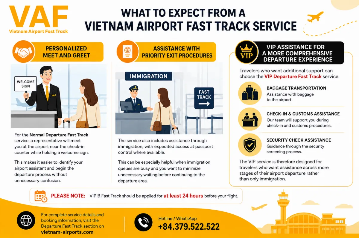 Flying Home from Vietnam? Don’t Let Airport Queues Slow You Down