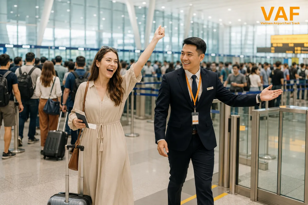 From Landing Gate to Hotel Bed in 30 Minutes: VIP Fast Track + Private Car Combo