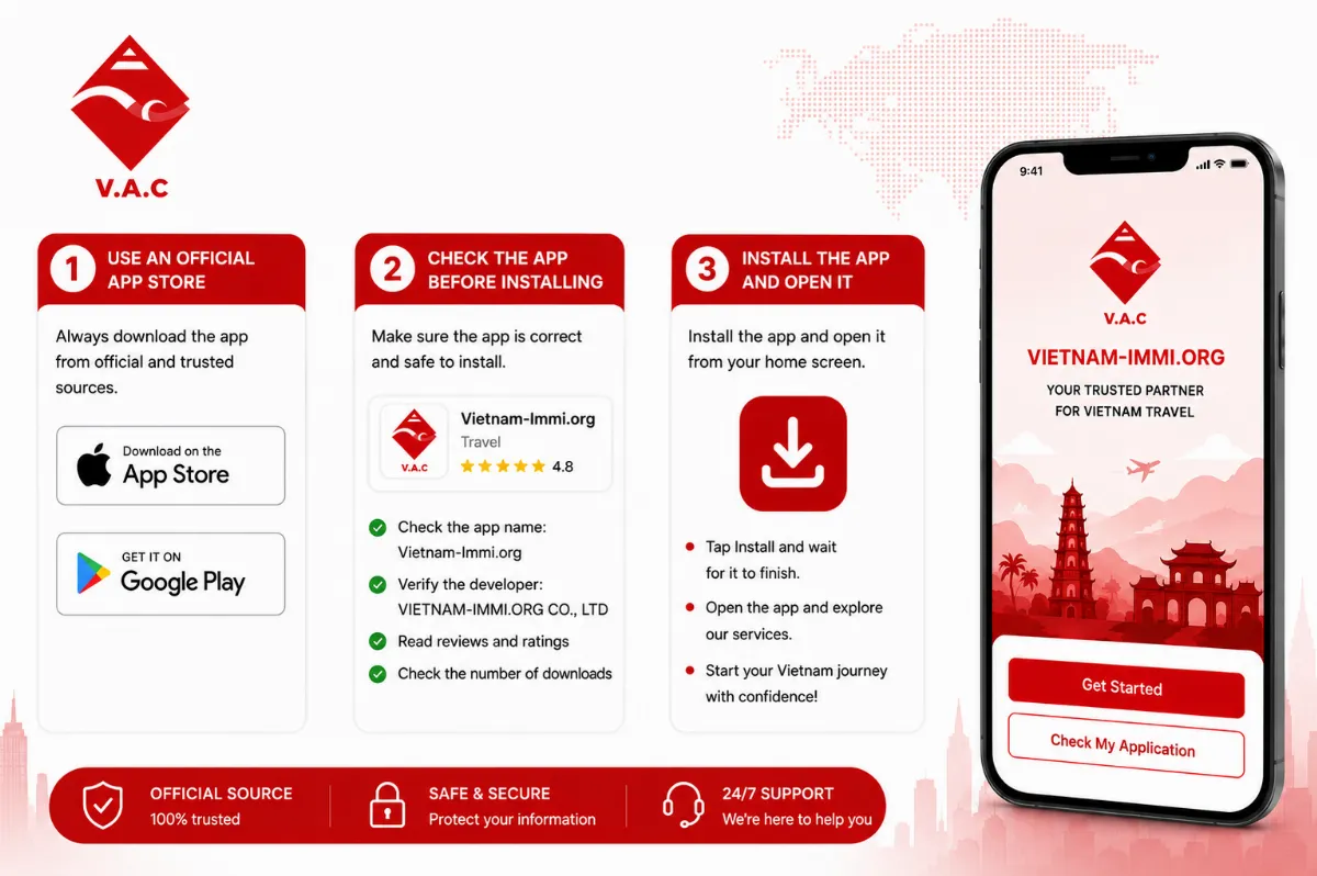 How To Safely Download And Install Vietnam-Immi.org’s All-In-One Travel App