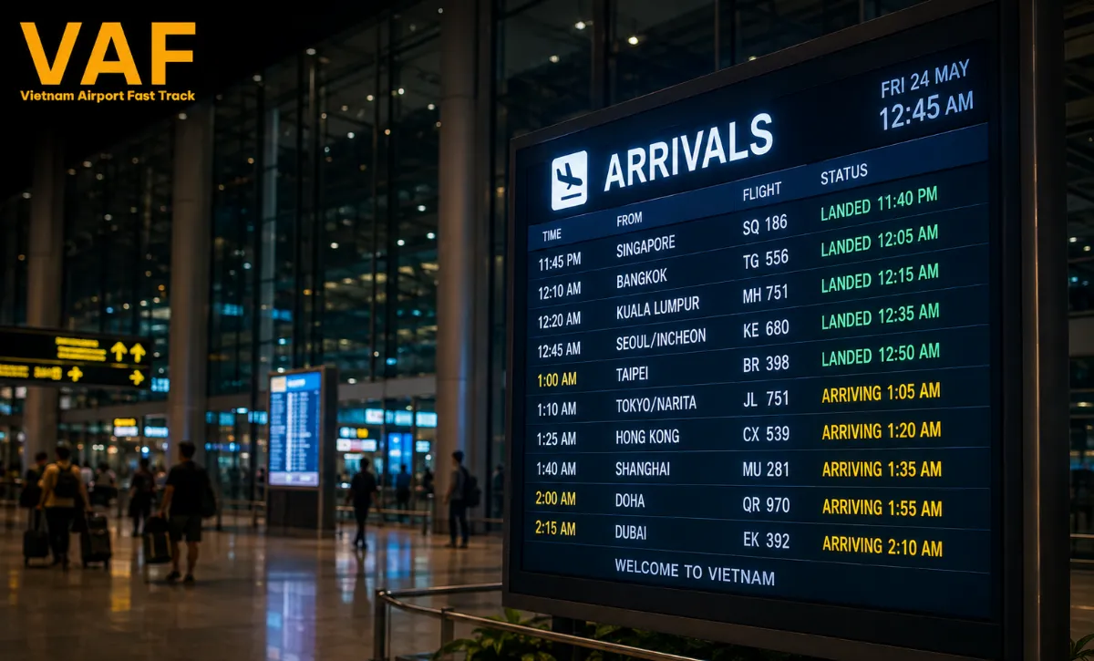 I'm Landing in Vietnam at Midnight. Will Immigration Still Be Open?