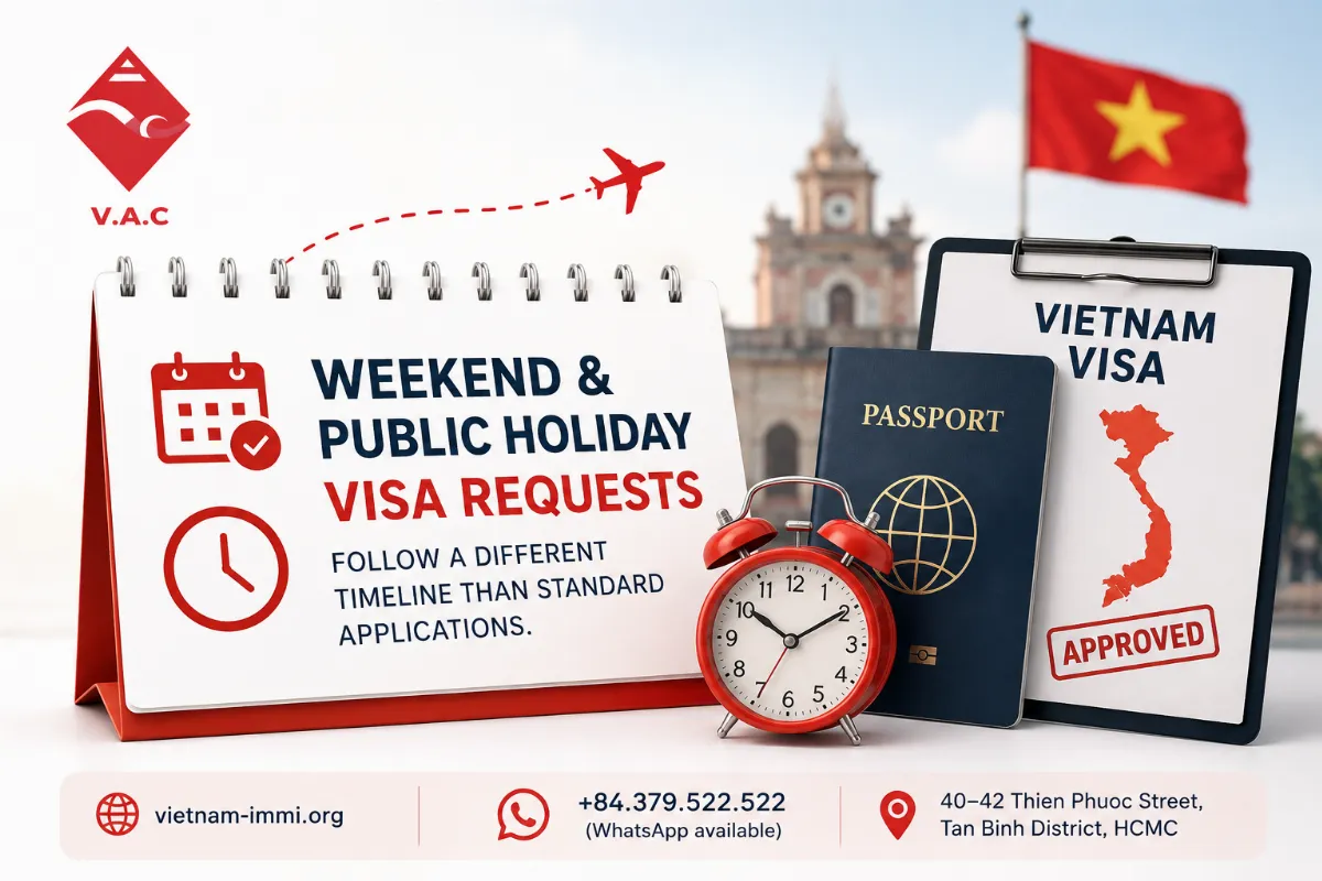 Last-Minute Vietnam Visa on Weekends & Public Holidays: Is It Possible?