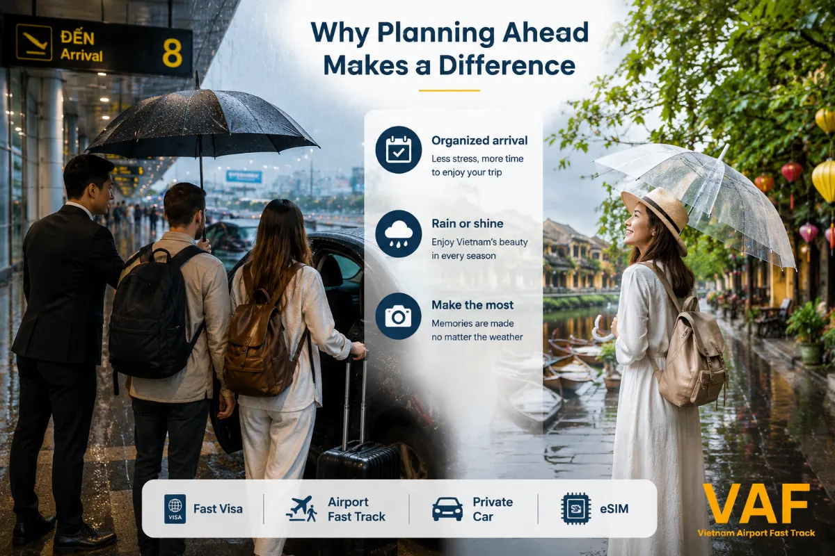 Navigating Vietnam's Rainy Season: Essential Airport & Transit Survival Tips
