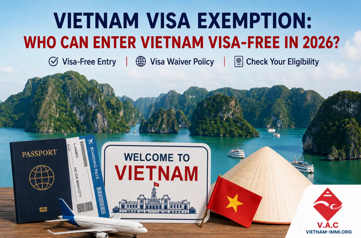 Vietnam Visa Exemption Policy Map