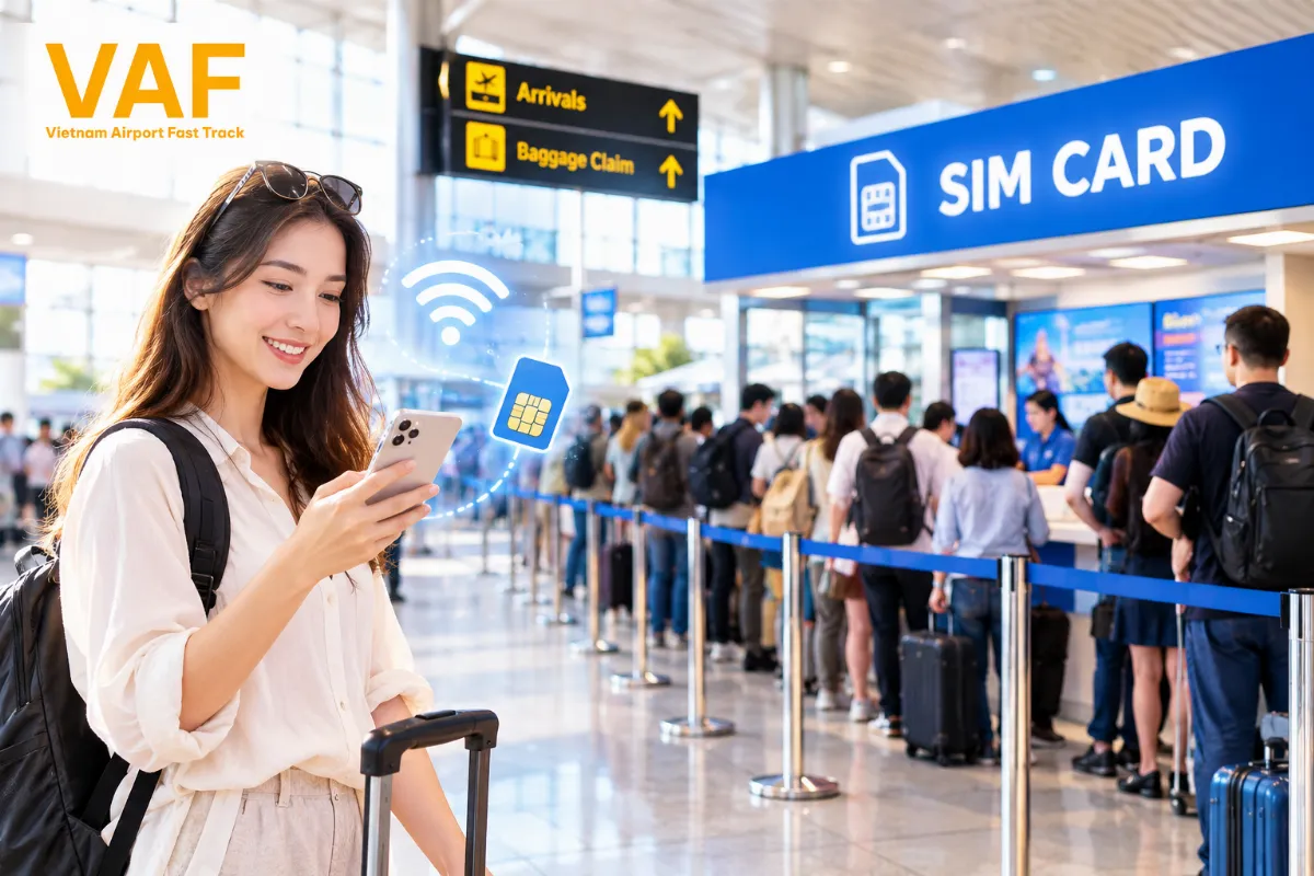 Vietnam Airport SIM Queues Are Too Long? How Can You Get Connected Without Waiting?