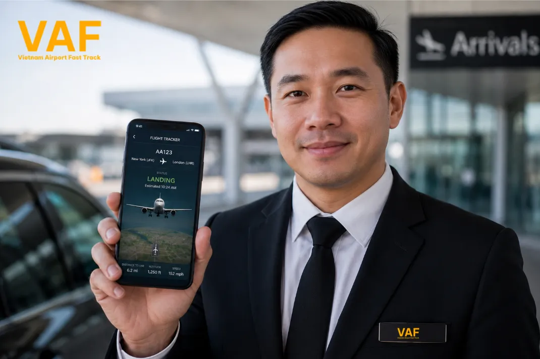 Arriving Early in Vietnam? How Flight Tracking Saves Your Airport Transfer