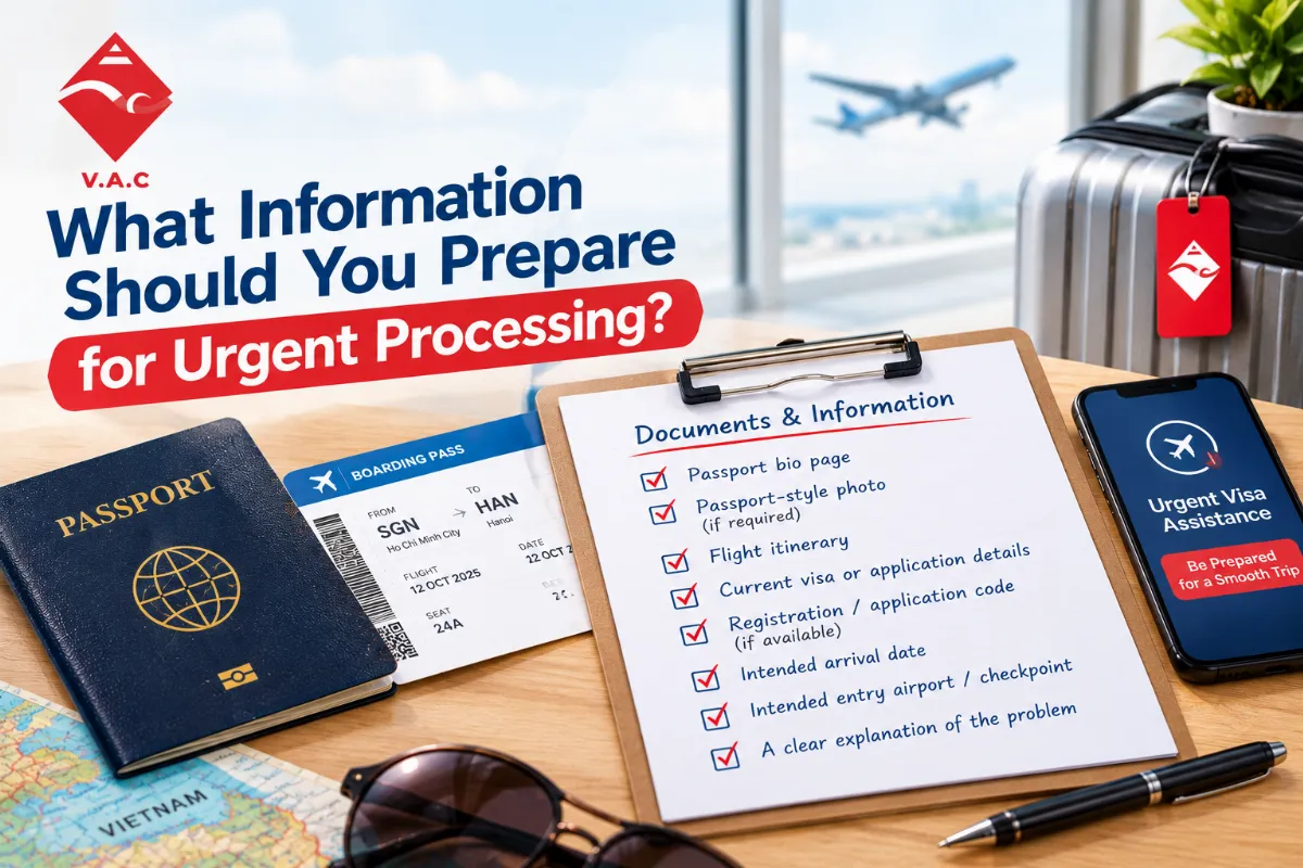 Your Vietnam Visa Wasn't Approved in Time: Can You Request Urgent Processing?