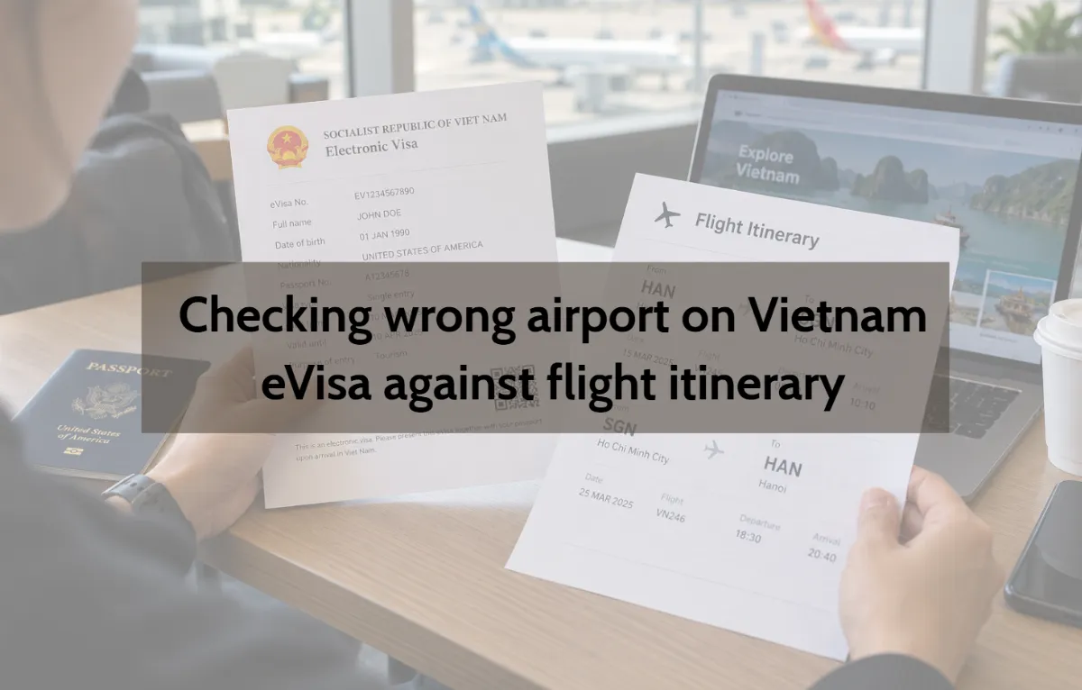 Vietnam eVisa Wrong Entry Port: Entered the Wrong Arrival Airport? Here’s What to Do