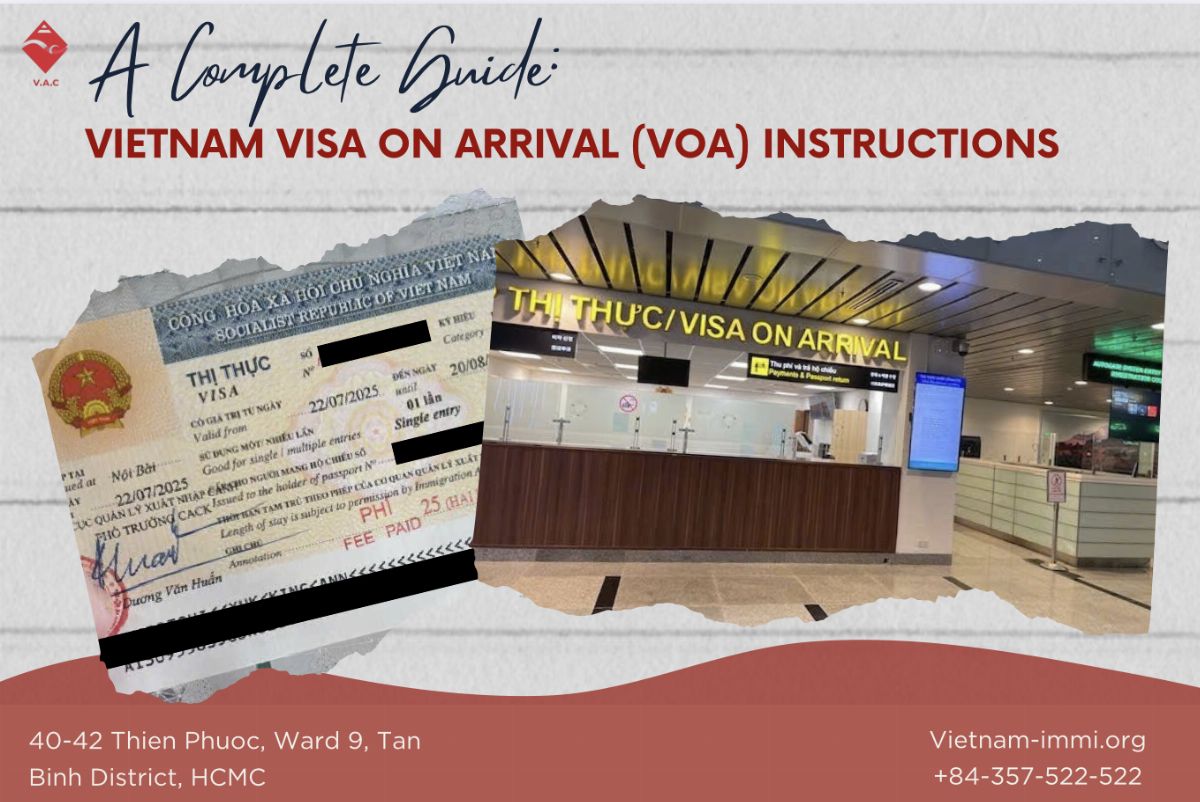 Vietnam Visa on Arrival (VOA) Instructions: A Complete Guide