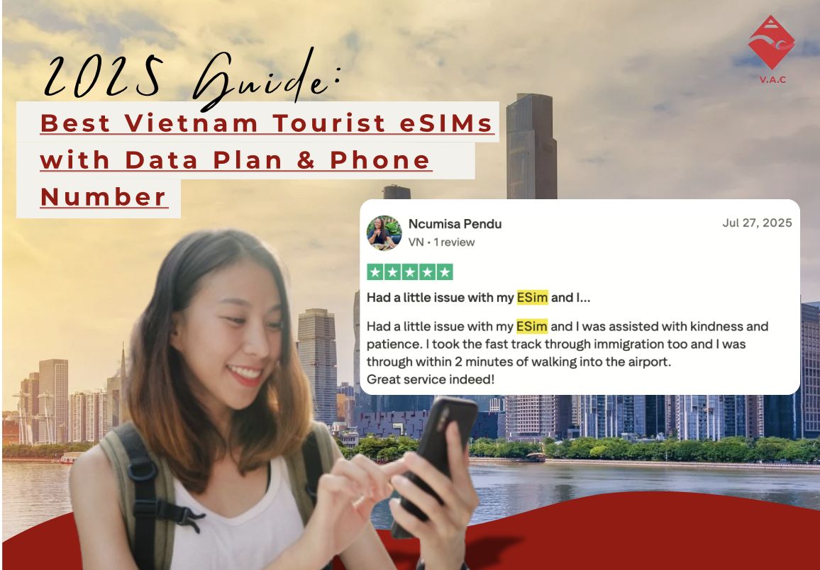 2025 Guide: Best Vietnam Tourist eSIMs with Data Plan & Phone Number