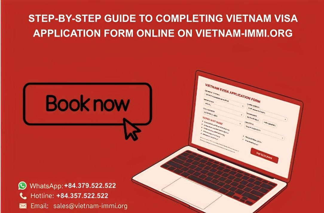 Step-by-step guide to completing the Vietnam-immi.org's visa service form