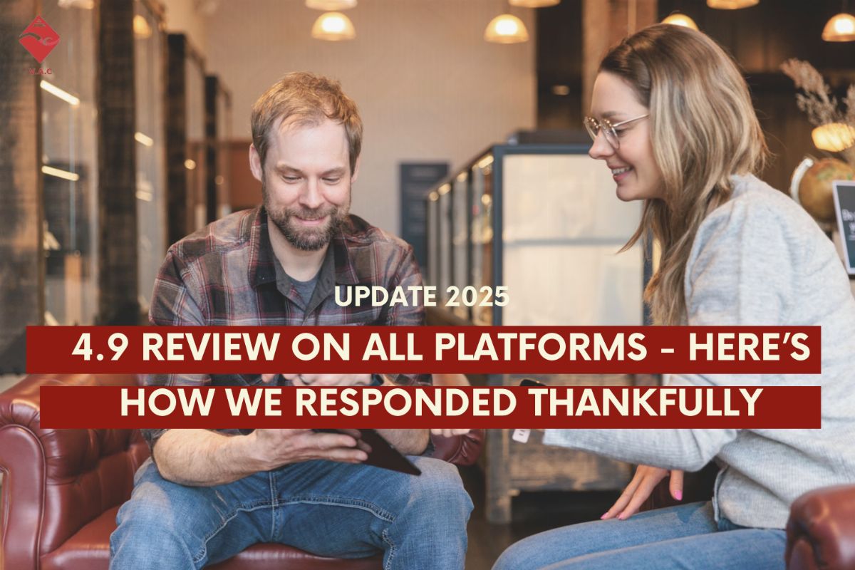 4.9 Review on All Platforms - Here’s How We Responded Thankfully and Fixed Any Gaps
