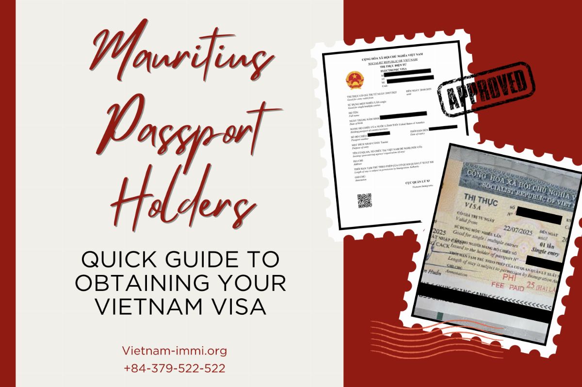 Mauritius Passport Holders: Quick Guide to Obtaining Your Vietnam Visa