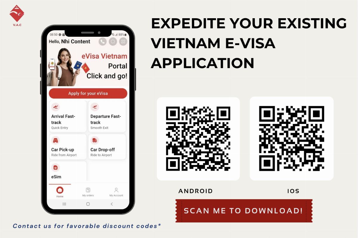 More Option: Expedite Processing for Your Existing Vietnam E-Visa Application