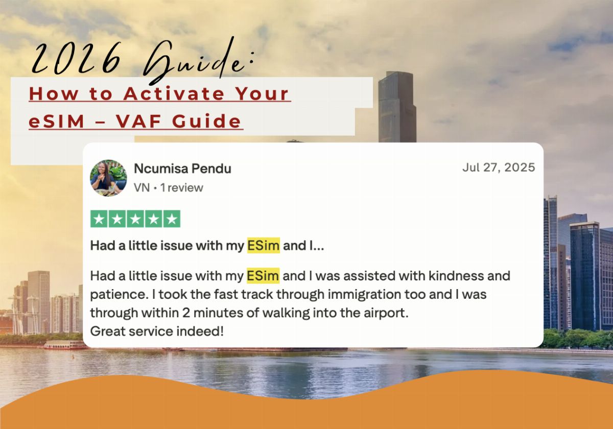 How to Activate Your eSIM – VAF Guide