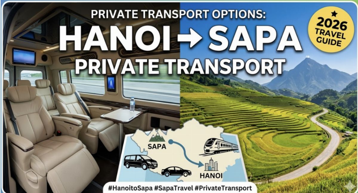 Private Transport Options from Hanoi to Sapa (2026 Travel Guide)
