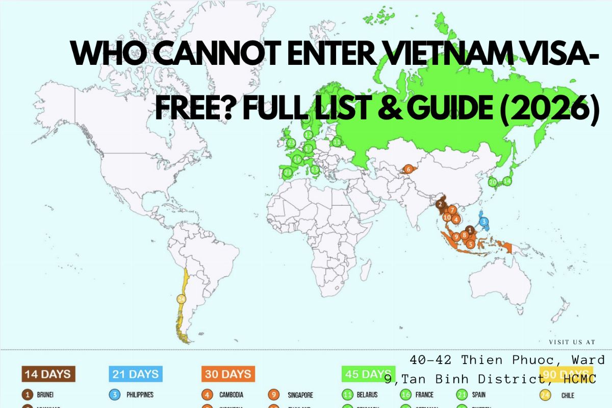 Who Cannot Enter Vietnam Visa-Free? Full List & Guide (2026)