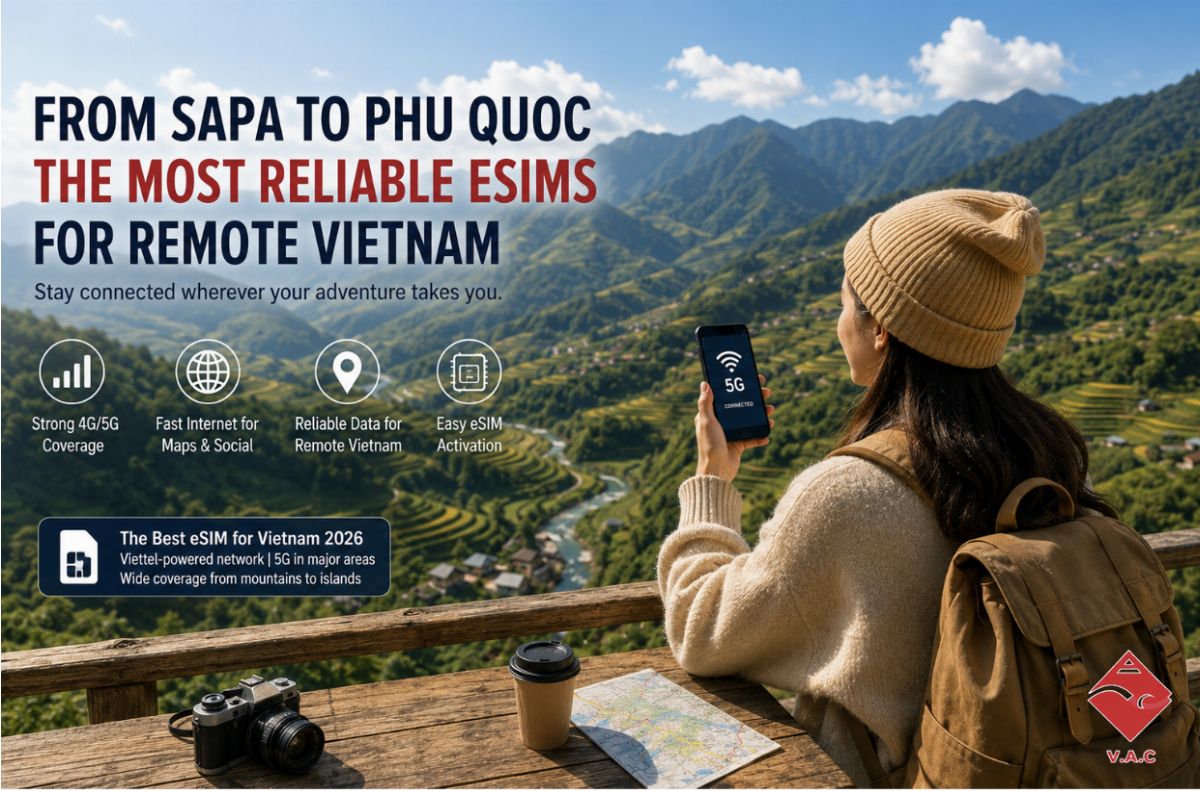 From Sapa to Phu Quoc: The Most Reliable eSIMs for Remote Vietnam