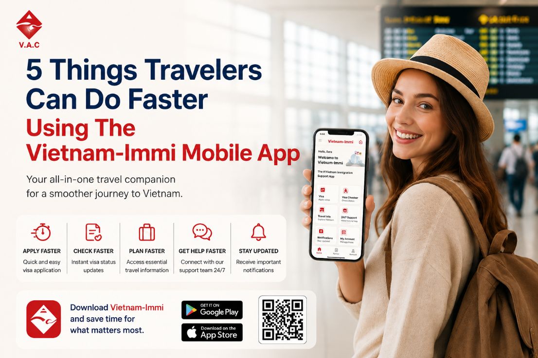 5 Things Travelers Can Do Faster Using The Vietnam-Immi Mobile App
