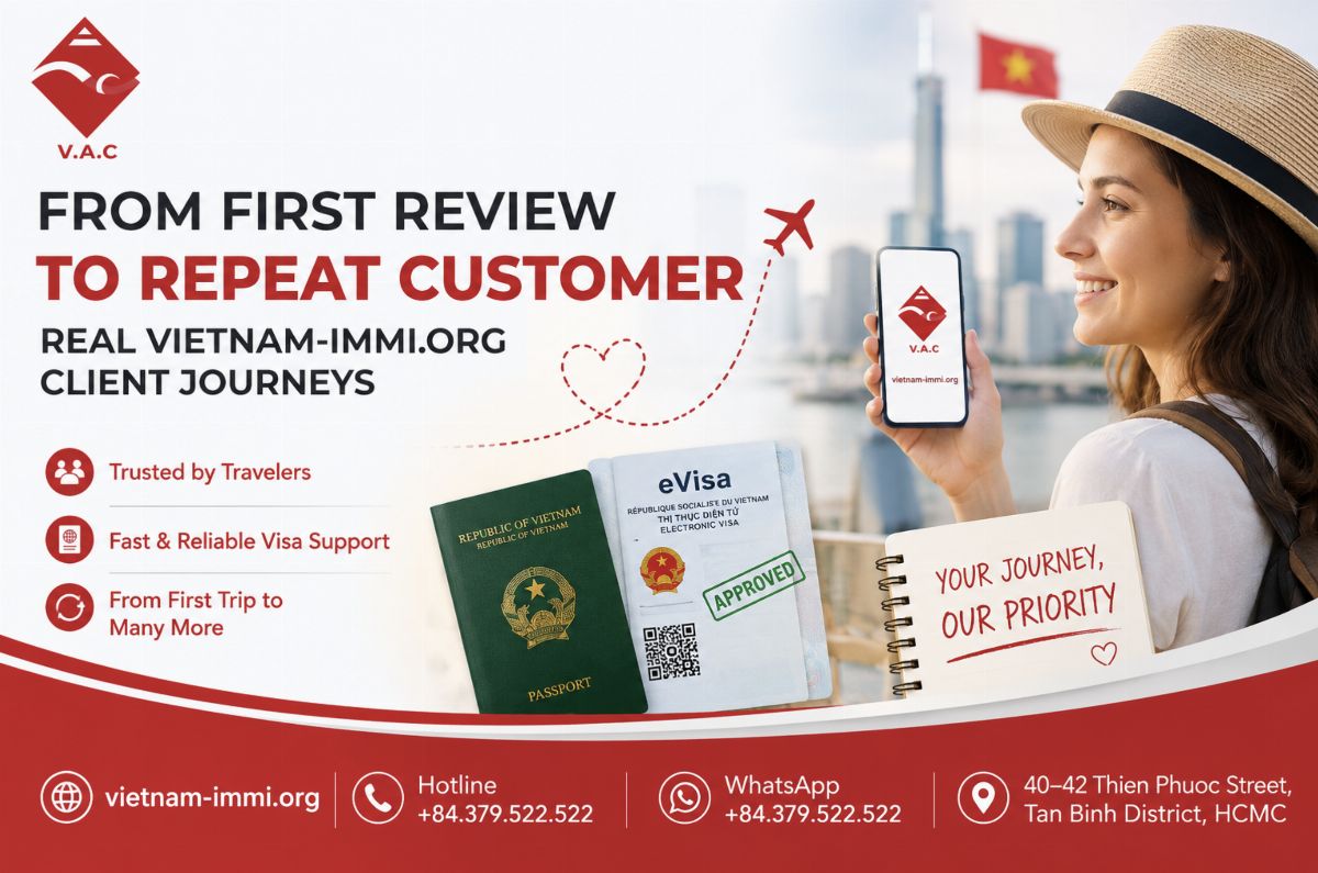 From First Review to Repeat Customer: Real Vietnam-Immi.org Client Journeys