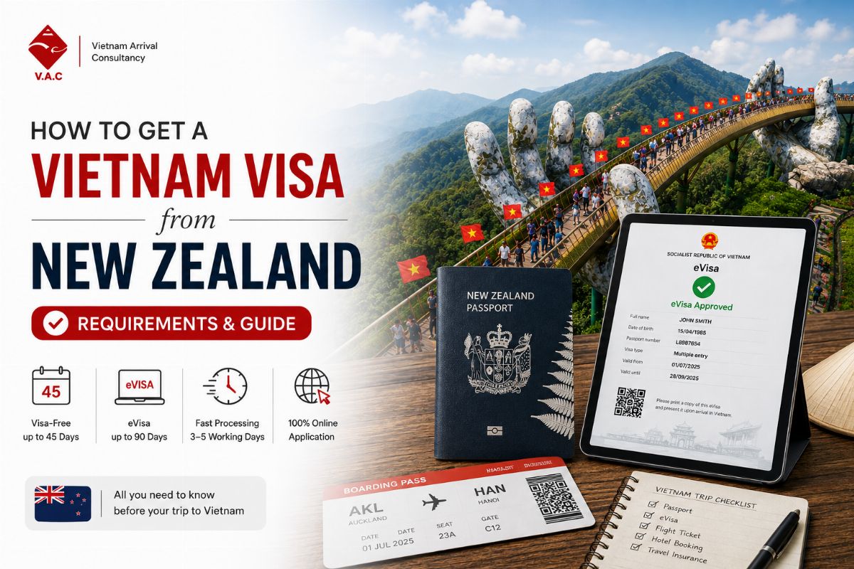 How to Get a Vietnam Visa from New Zealand: Requirements & Guide