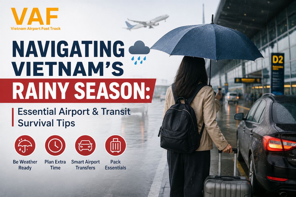 Navigating Vietnam's Rainy Season: Essential Airport & Transit Survival Tips