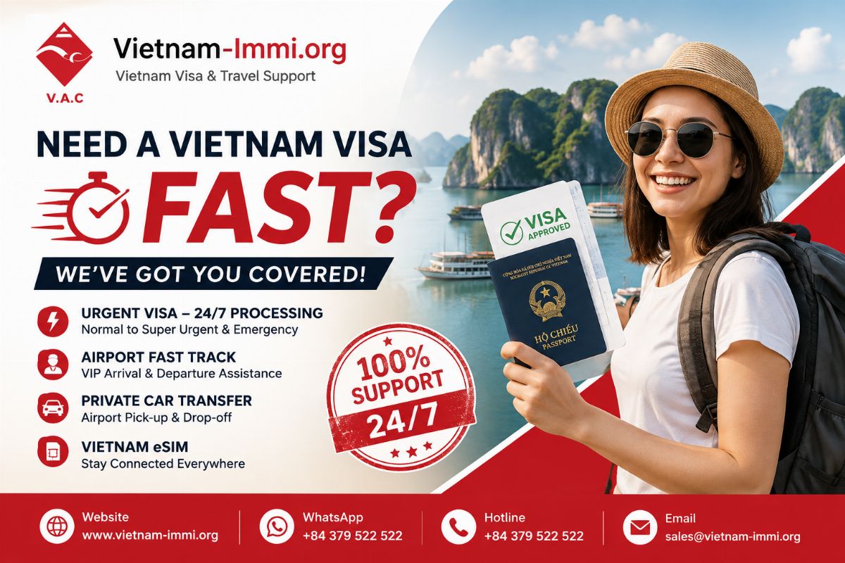 Need a Vietnam Visa Fast? How Vietnam-Immi.org Can Help With Urgent Visa Support