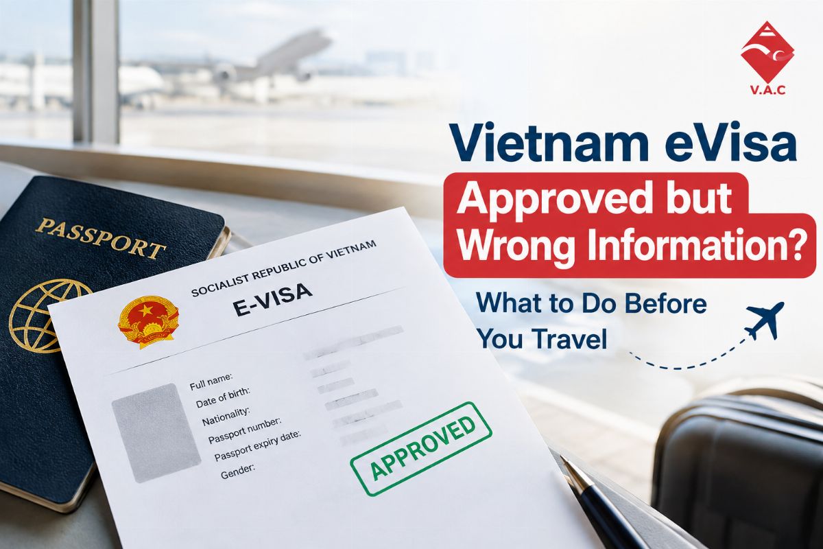 Vietnam eVisa Approved but Wrong Information: What to Do Before You Travel