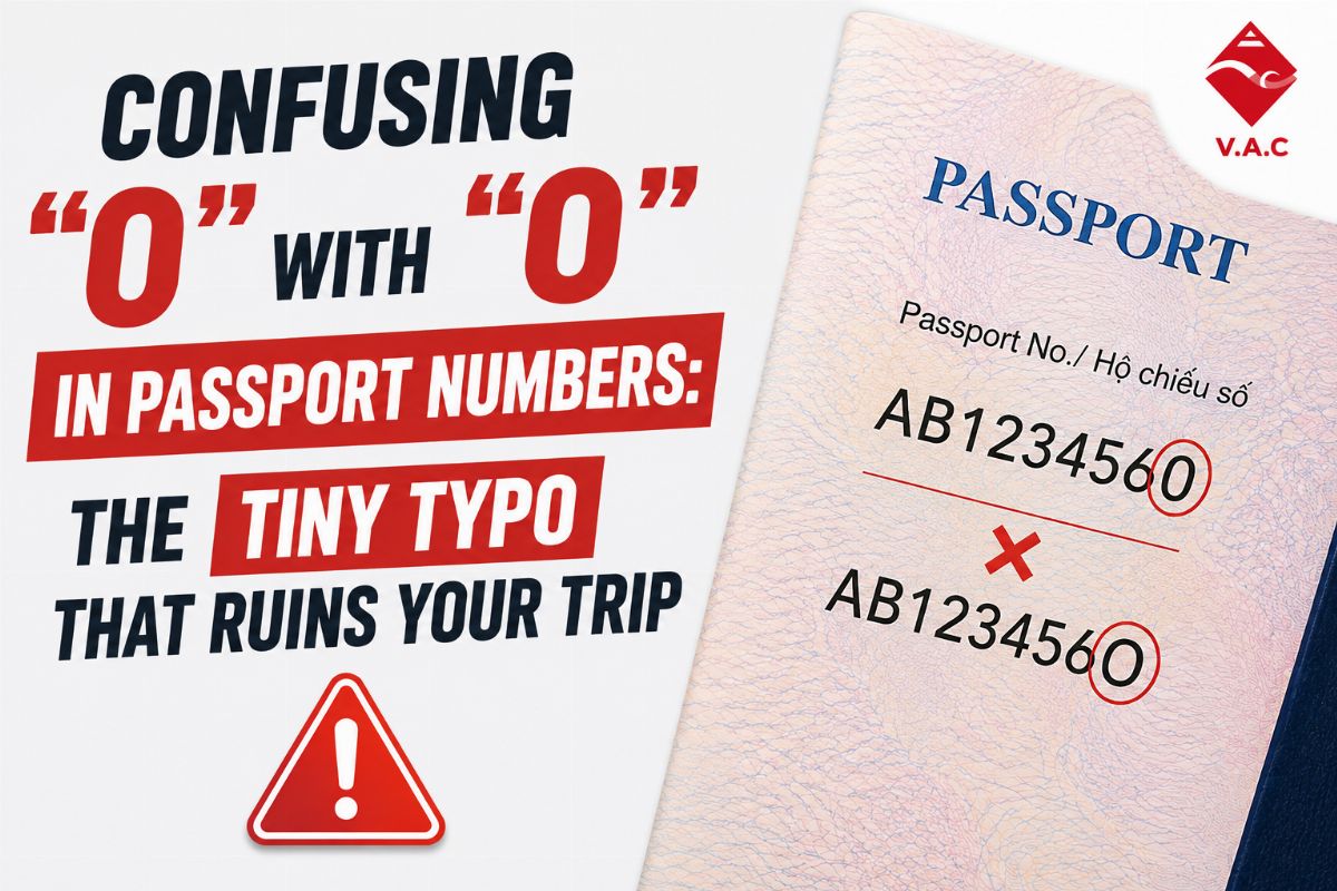 Confusing "0" with "O" in Passport Numbers: The Tiny Typo That Ruins Your Trip