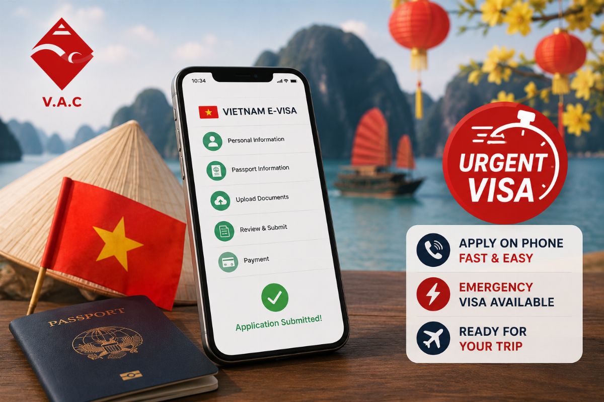 Forgot Your Laptop? How to Apply for a Vietnam Visa Using Your Phone