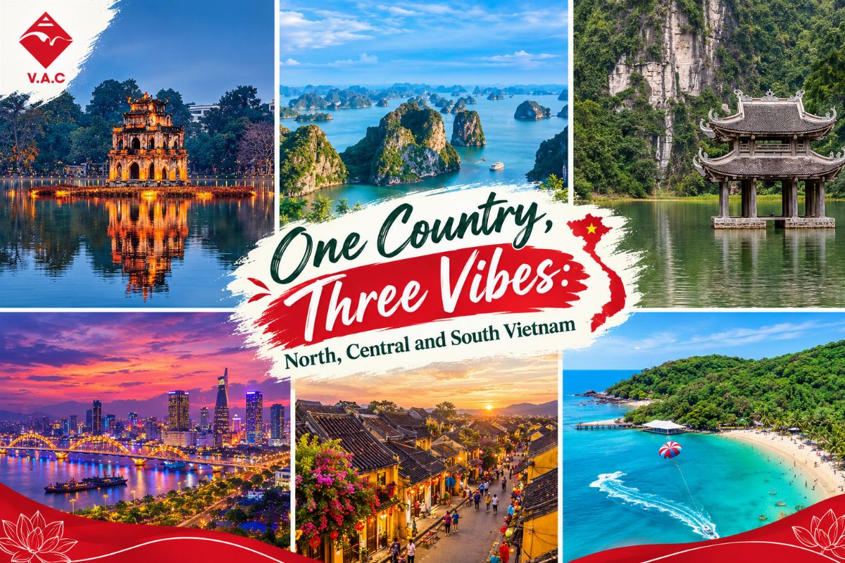 One Country, Three Vibes: North, Central and South Vietnam