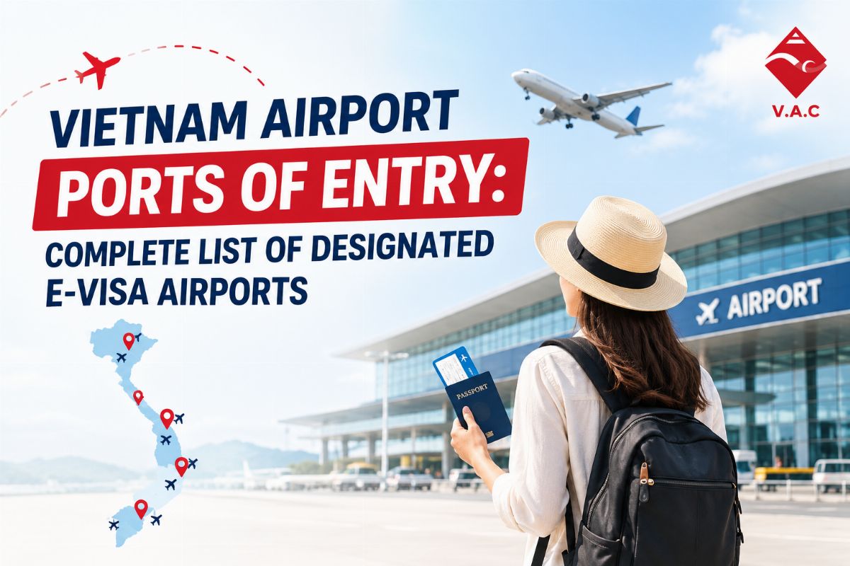 Vietnam Airport Ports of Entry: Complete List of Designated E-Visa Airports