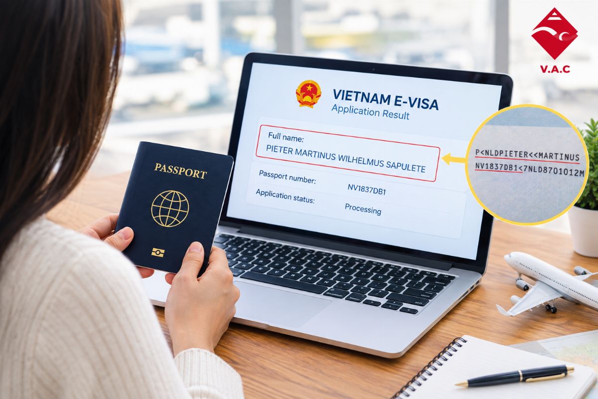First Name and Last Name Reversed on Vietnam eVisa: What Should You Do?
