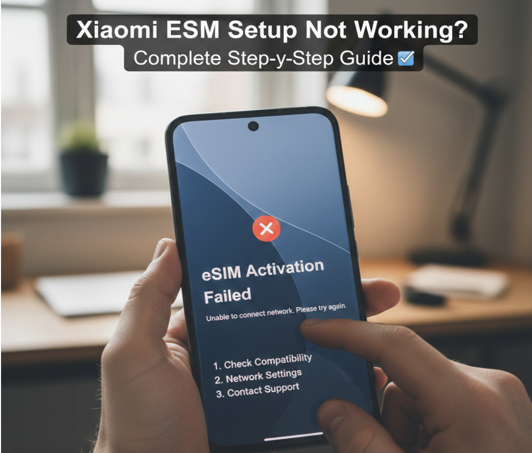 Xiaomi 14T setup troubleshooting step by step
